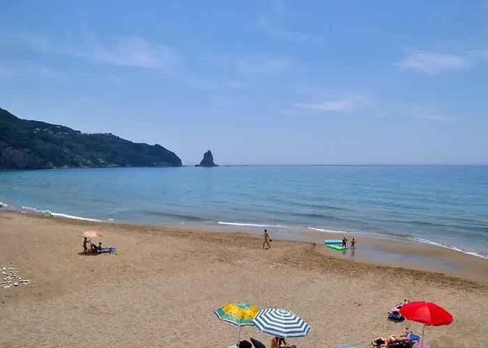 Agios Gordios With Pool Maria