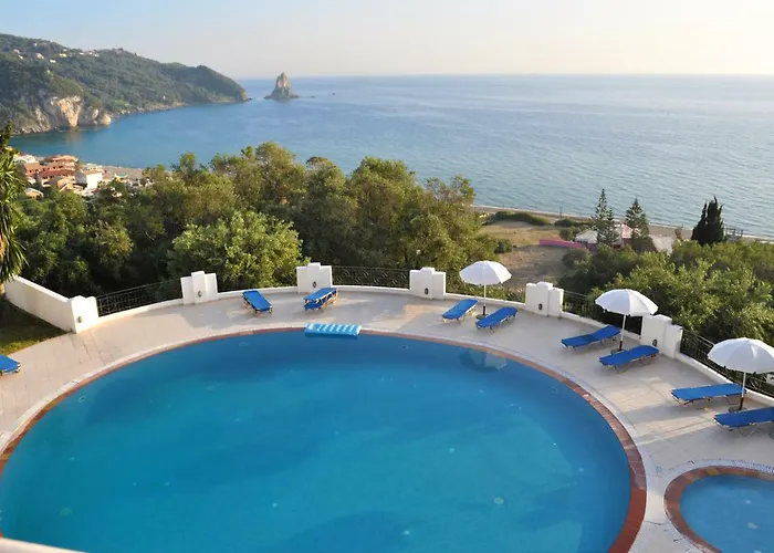 Agios Gordios With Pool Maria