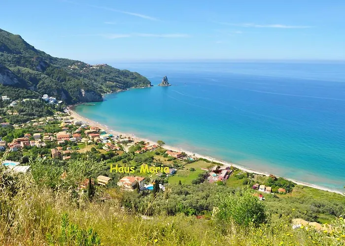 Agios Gordios With Pool Maria شقة